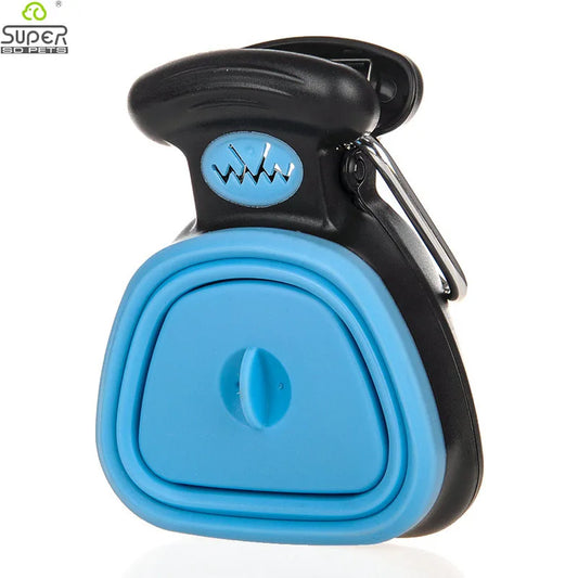 Foldable Pooper Scooper With 1 Roll Decomposable bags